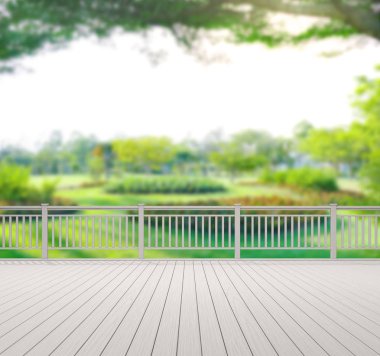 Balkon ve Teras, doğa arka plan bulanıklık