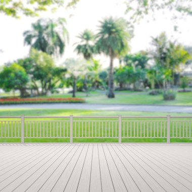 Balkon ve Teras, doğa arka plan bulanıklık