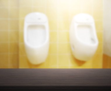 Masa üstü ve arka plan bulanıklık banyo