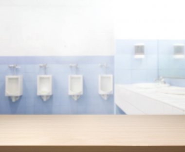 Masa üstü ve arka plan bulanıklık banyo