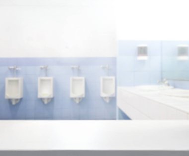 Masa üstü ve arka plan bulanıklık banyo