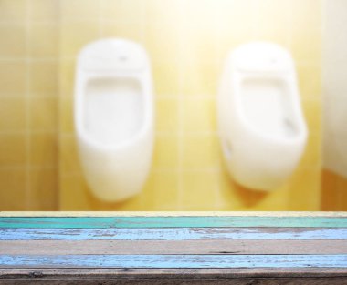 Masa üstü ve arka plan bulanıklık banyo