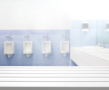 Masa üstü ve arka plan bulanıklık banyo