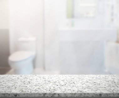 Masa üstü ve arka plan bulanıklık banyo