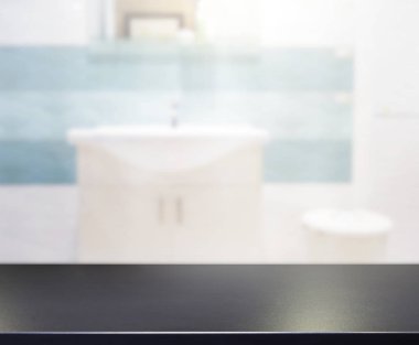 Masa üstü ve arka plan bulanıklık banyo