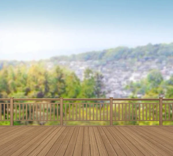 Balkon ve Teras, doğa arka plan bulanıklık