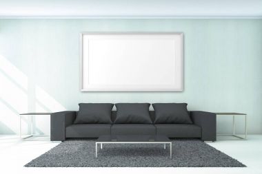 Yaşam alanı için arka plan kavramı 3d render