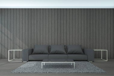 Yaşam alanı için arka plan kavramı 3d render