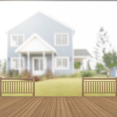 Balkon ve Teras dış arka plan bulanıklık