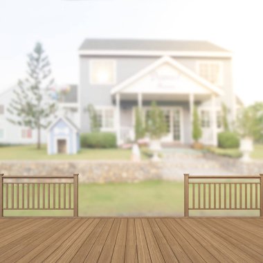 Balkon ve Teras dış arka plan bulanıklık