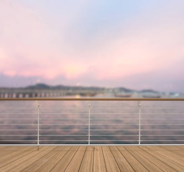 Balkon ve Teras, doğa arka plan bulanıklık