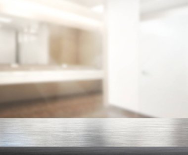 Masa üstü ve arka plan bulanıklık banyo