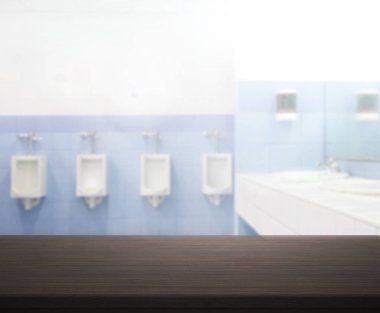 Masa üstü ve arka plan bulanıklık banyo