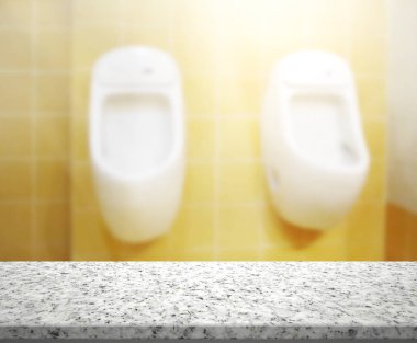 Masa üstü ve arka plan bulanıklık banyo