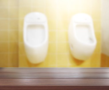 Masa üstü ve arka plan bulanıklık banyo