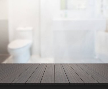 Masa üstü ve arka plan bulanıklık banyo