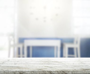 Tablo üst bulanıklık oturma odası arka plan