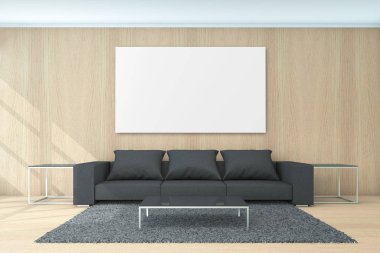 Yaşam alanı için arka plan kavramı 3d render