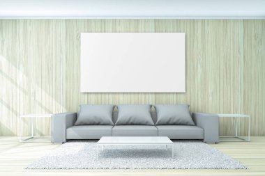 Yaşam alanı için arka plan kavramı 3d render