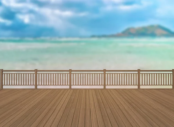 Balkon ve Teras, doğa arka plan bulanıklık