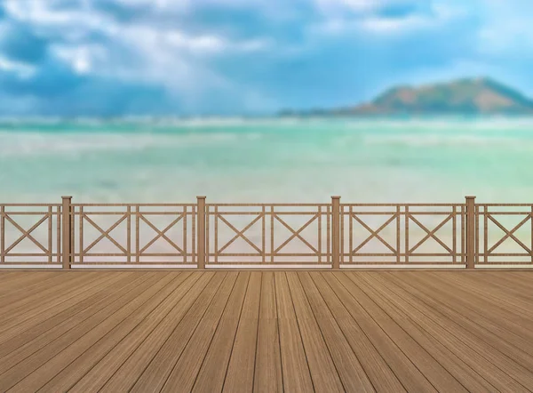 Balkon ve Teras, doğa arka plan bulanıklık