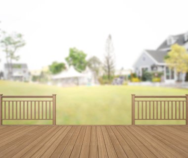 Balkon ve Teras dış arka plan bulanıklık