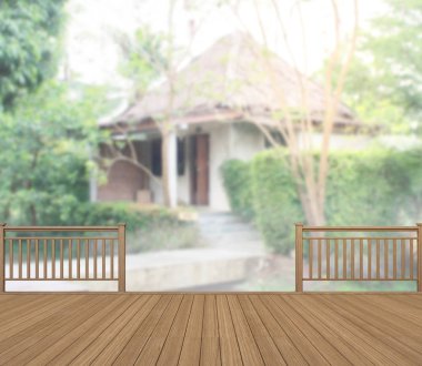 Balkon ve Teras dış arka plan bulanıklık