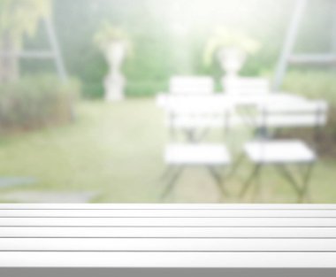 Tablo üst bulanıklık oturma odası arka plan