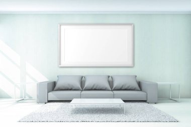 Yaşam alanı için arka plan kavramı 3d render