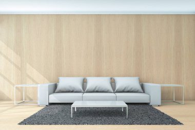 Yaşam alanı için arka plan kavramı 3d render