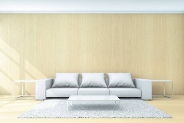 Yaşam alanı için arka plan kavramı 3d render