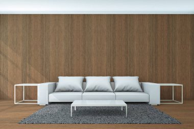 Yaşam alanı için arka plan kavramı 3d render