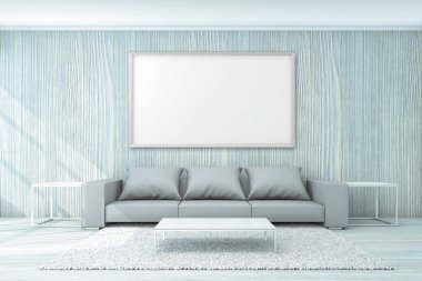 Yaşam alanı için arka plan kavramı 3d render