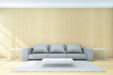 Yaşam alanı için arka plan kavramı 3d render