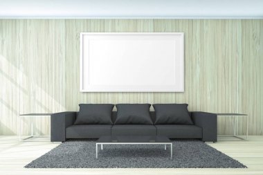 Yaşam alanı için arka plan kavramı 3d render