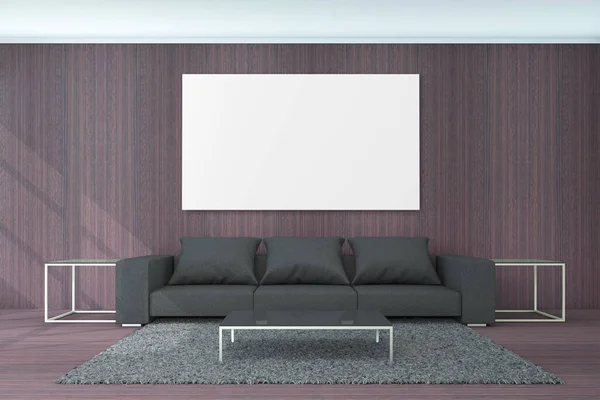 Living Area For Background Concept 3d Rendering — Stock Photo, Image