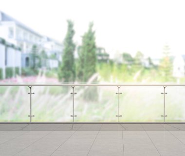 Balkon ve Teras dış arka plan bulanıklık