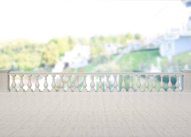 Balkon ve Teras dış arka plan bulanıklık