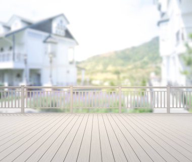 Balkon ve Teras dış arka plan bulanıklık