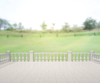 Balkon ve Teras, doğa arka plan bulanıklık