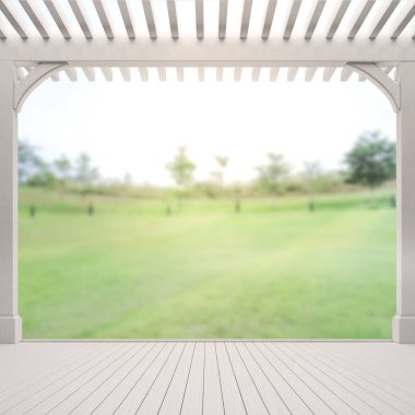 Balkon ve Teras, doğa arka plan bulanıklık