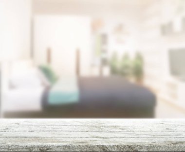 Yatak odasındaki Masa Üstü ve Görüntü Arkaplanı