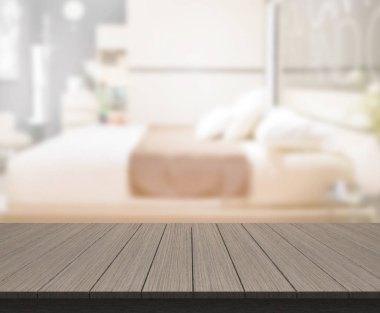 Yatak odasındaki Masa Üstü ve Görüntü Arkaplanı