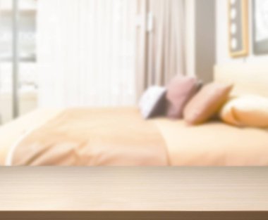 Yatak odasındaki Masa Üstü ve Görüntü Arkaplanı