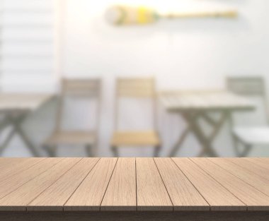 Arka planın Masa Üstü ve Bulanık Oturma Odası