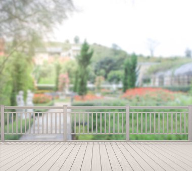 Balkon ve Teras, doğa arka plan bulanıklık