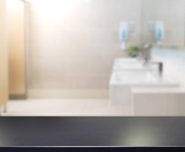 Masa üstü ve arka plan bulanıklık banyo