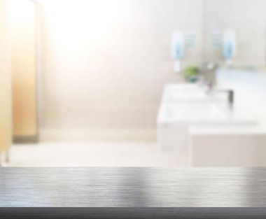 Masa üstü ve arka plan bulanıklık banyo