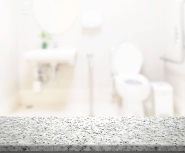 Masa üstü ve arka plan bulanıklık banyo