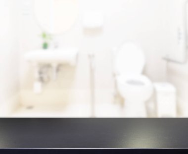 Masa üstü ve arka plan bulanıklık banyo